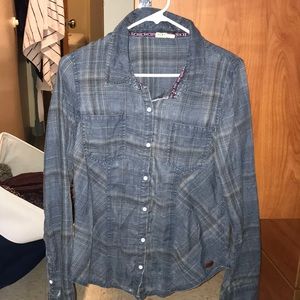 ROXY Cute button down top